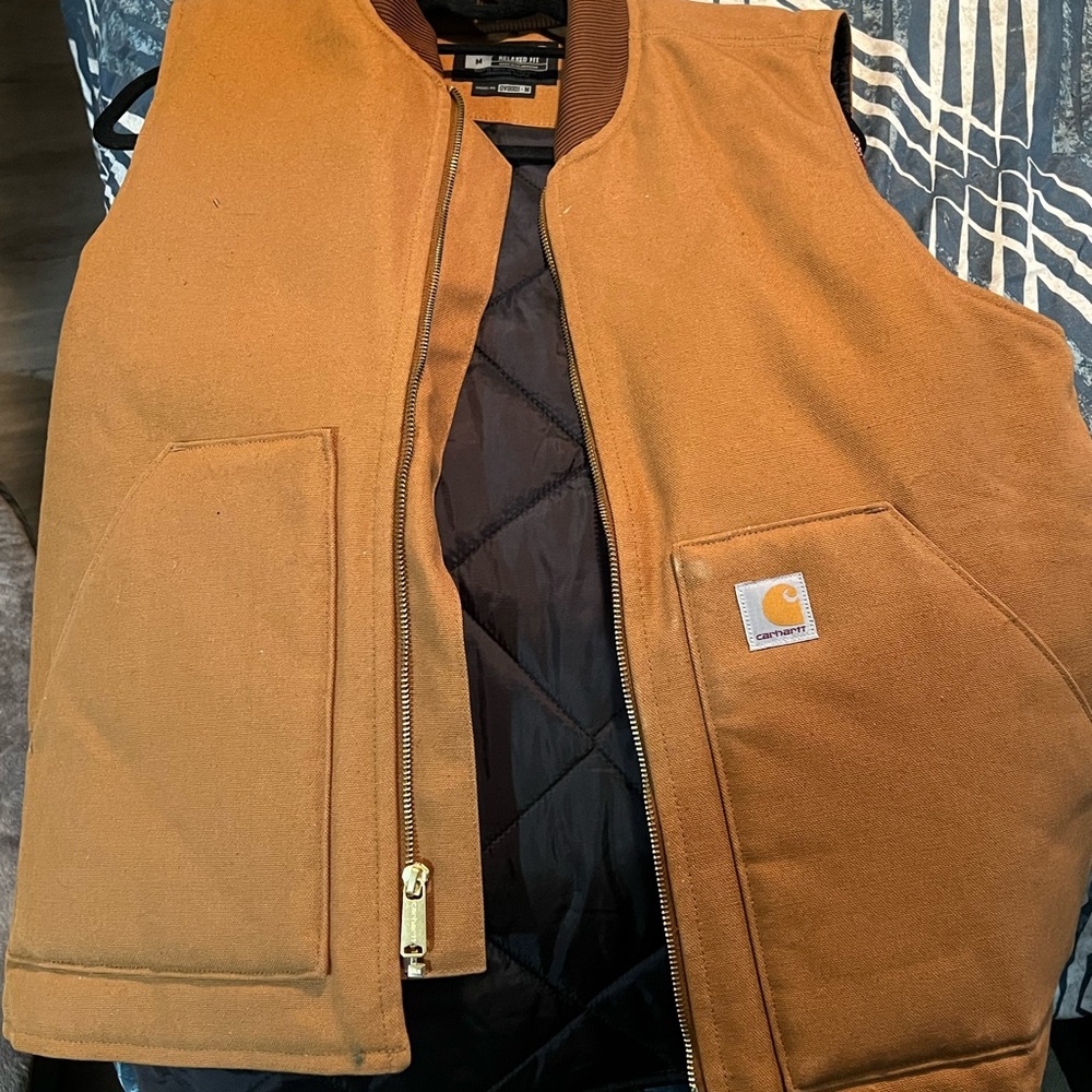 Carhartt Men's Brown Vest